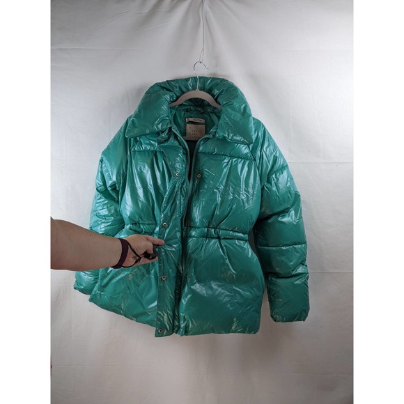 “A New Day”, New Turquoise Green, Size (XXL) Jacket, Zip & Snap front. - Picture 2 of 12